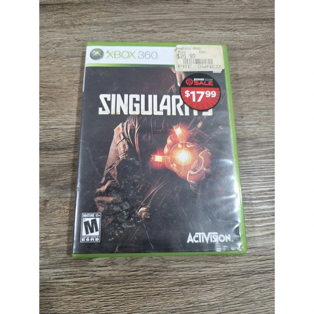 Singularity (Microsoft Xbox 360, 2010)CIB w/Manual-Tested & Working